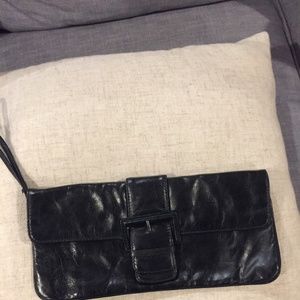 Hobo International Black leather clutch